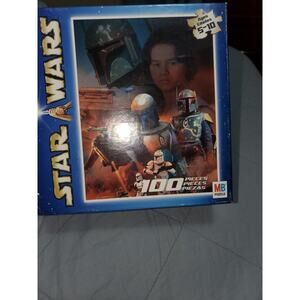 Vintage 2002 Star Wars Jango and Boba Fett 100 piece puzzle